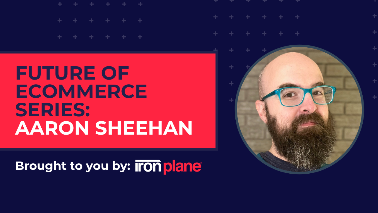 Future of eCommerce title slide - Aaron Sheehan