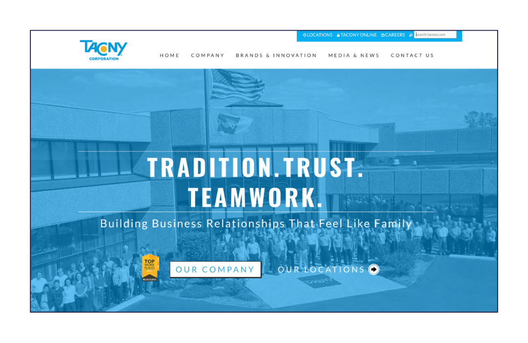 Tacony website